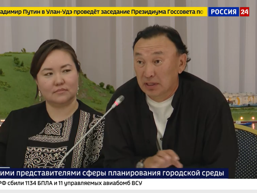 ​Знаменитый забайкальский скульптор Даши Намдаков пригласил Владимира Путина в ленд-арт парк «Тужи»
